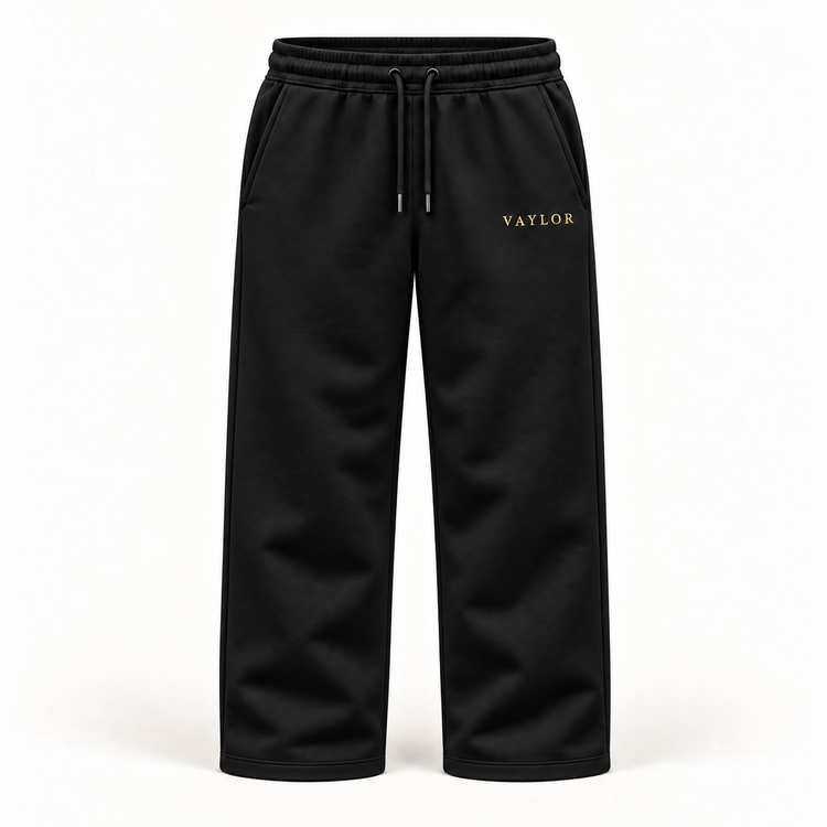 Pantalon coupe droite noir