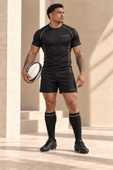 Maillot noir rugby