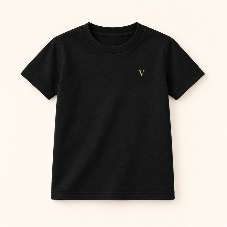T-shirt V noir