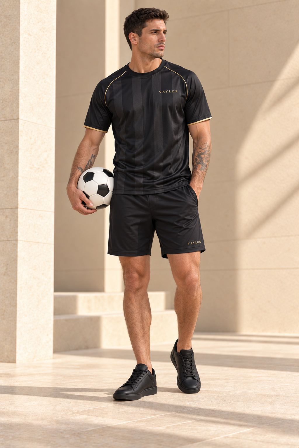 Maillot football noir